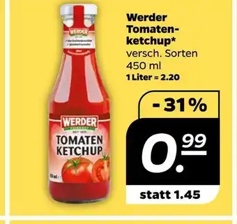 NETTO Werder tomatenketchup Angebot