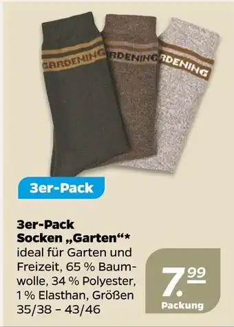 NETTO Socken „garten“ Angebot