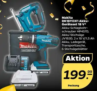 NETTO Makita akku-geräteset 18 v Angebot