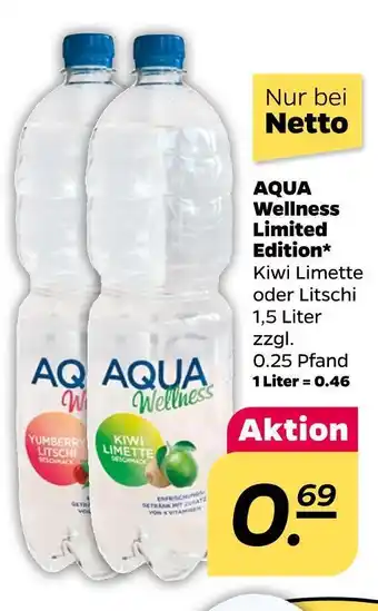 NETTO Aqua wellness limited edition Angebot
