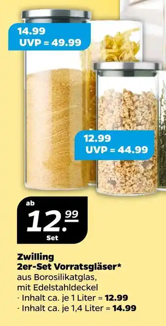 NETTO Zwilling vorratsgläser Angebot