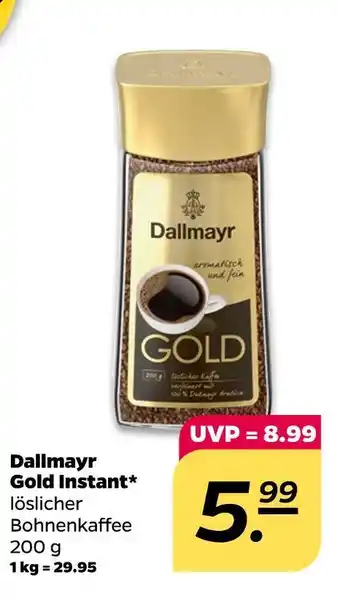 NETTO Dallmayr gold instant kaffee Angebot