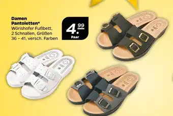 NETTO Damen pantoletten Angebot