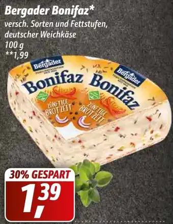 Simmel Bergader Bonifaz 100 g Angebot