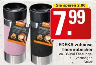 WEZ Edeka zuhause Thermobecher Angebot