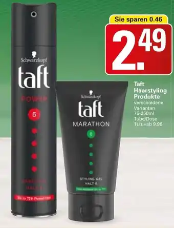 WEZ Taft Haarstyling Produkte 75-250ml Tube/Dose Angebot