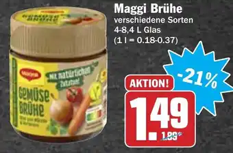 Hit Maggi Brühe 4-8,4L Glas Angebot