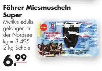 Handelshof Föhrer Miesmuscheln Super 2 kg Schale Angebot