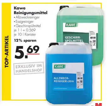 Handelshof Kawe Reinigungsmittel 10 L Kanister Angebot