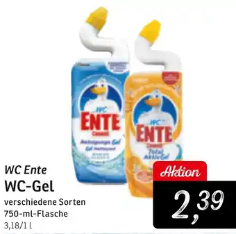 KONSUM WC Ente WC Gel 750 ml Flasche Angebot