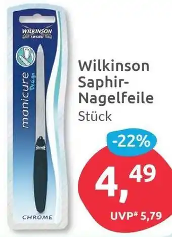 Budni Wilkinson Saphir Nagelfeile Angebot