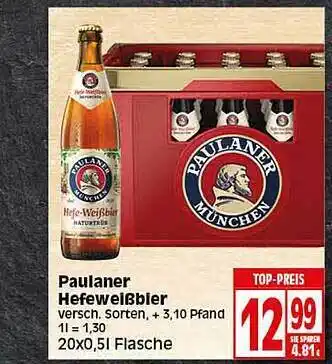 Elli Markt Paulaner hefeweißbier Angebot