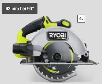 toom Baumarkt Ryobi Akku Kreissäge ,,RCS18X-0" Angebot