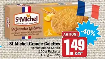 Hit St Michel Grande Galettes 150g Angebot