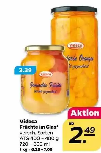 NETTO Videca früchte im glas Angebot