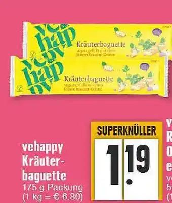 Edeka Vehappy kräuter baguette Angebot