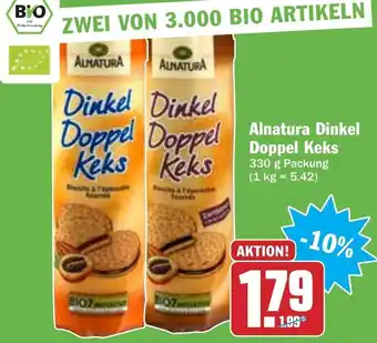 Hit Alnatura Dinkel Doppel Keks 330g Angebot