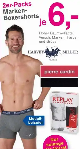 KODi Harvey Miller Marken Boxershorts 2er Packs Angebot