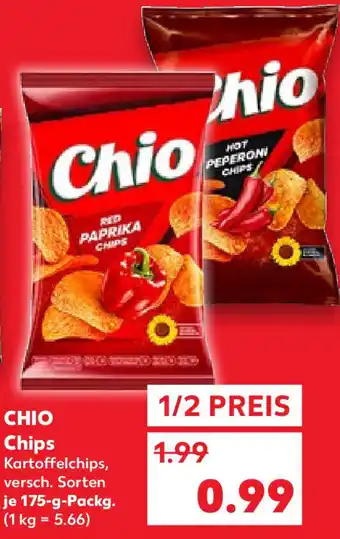 Kaufland Chio Chips 175 g Packg. Angebot