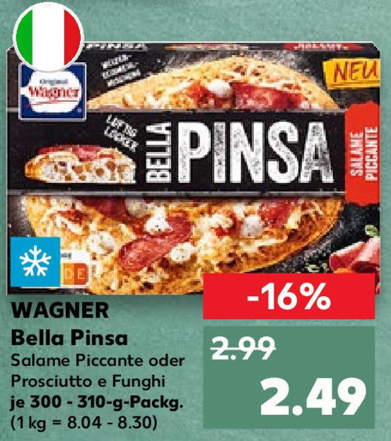 Original Wagner Bella Pinsa 300310 g Packg. Angebot bei Kaufland
