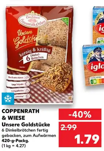 Kaufland Coppenrath & Wiese Unsere Goldstücke 420 g Packg. Angebot