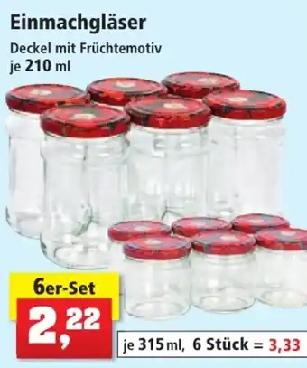 Thomas Philipps Einmachgläser 210 ml Angebot