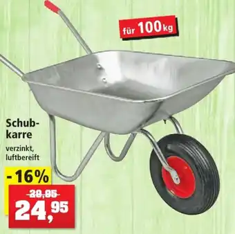 Thomas Philipps Schubkarre für 100 kg Angebot