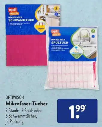 Aldi Süd Optiwisch Mikrofaser Tücher Angebot