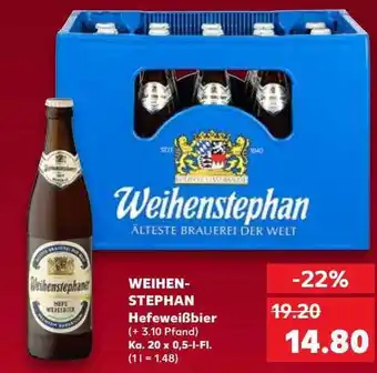 Kaufland Weihenstephan hefeweißbier Angebot