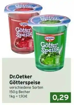 CAP Markt Dr oetker götterspeise Angebot