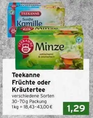 CAP Markt Teekanne früchte oder kräutertee Angebot