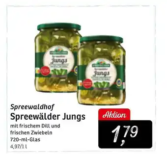 KONSUM Spreewaldhof spreewälder jungs Angebot