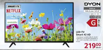 Selgros Dyon Smart LED-TV 42" | Smart 42AD Angebot