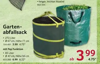 Selgros Gartenabfallsack Angebot