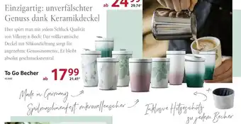 Selgros Villeroy & Boch To Go Becher Angebot