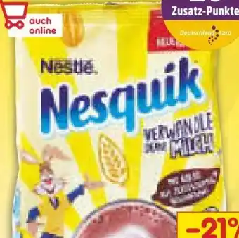 Netto Marken-Discount Nesquik kakaopulver Angebot