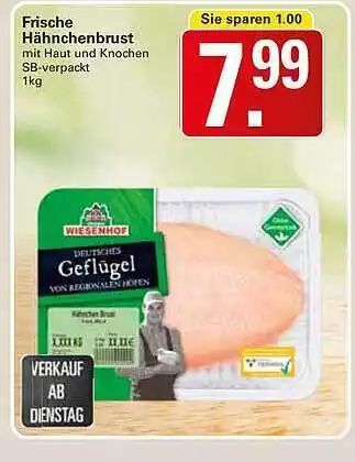 WEZ Frische hahnchenbrust Angebot