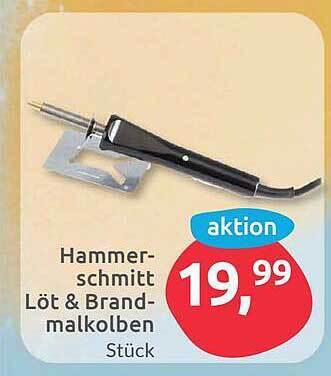 Budni Hammer schmitt löt & brand malkolben Angebot