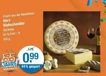 V Markt Frisch aus der käsetheke: herz viehscheidler hartkäse Angebot