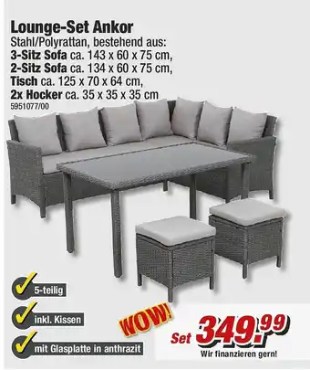 Poco Lounge-set ankor Angebot