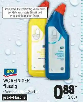 METRO Aro wc reiniger flüssig Angebot