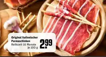 REWE Original italienischer parmaschinken Angebot