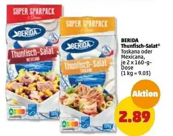 PENNY Berida thunfisch-salat Angebot