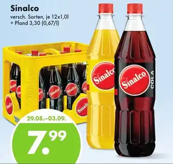 Trink und Spare Sinalco je 12x1,0l + Pfand 3,30 Angebot