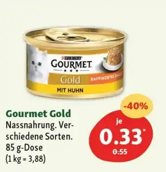 Fressnapf Purina Gourmet Gold Nassnahrung 85 g Angebot