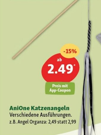 Fressnapf AniOne Katzenangeln Angebot