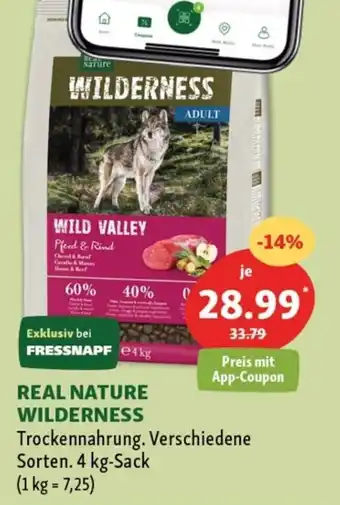 Fressnapf Real Nature Wilderness 4 kg Angebot