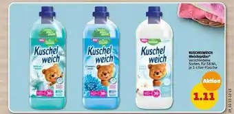 PENNY Kuschelweich weichspüler Angebot