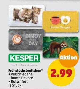 PENNY Kesper frühstücksbrettchen Angebot