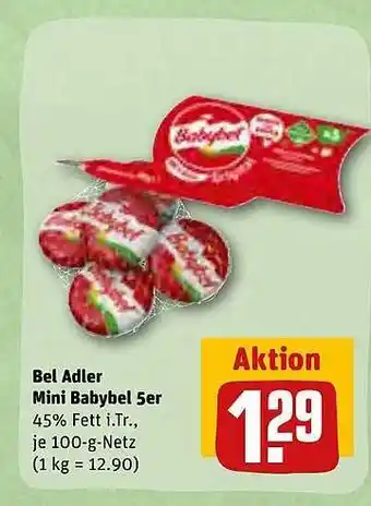 REWE Kaufpark Bel adler mini babybel 5er Angebot